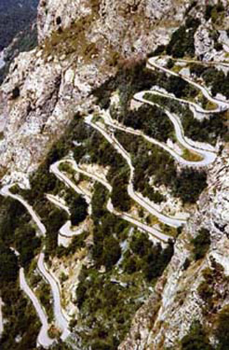 Strasse Montvernier